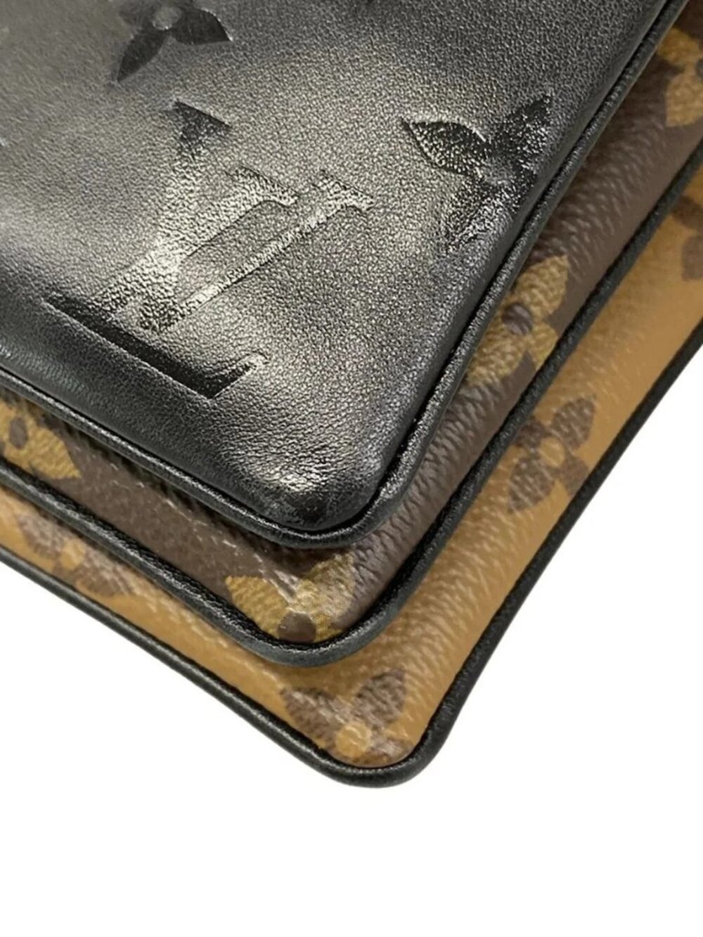 LOUIS VUITTON Pochette LV3 M45412 Monogram Reverse - AA2240 Shoulder Bag - Picture 3 of 15